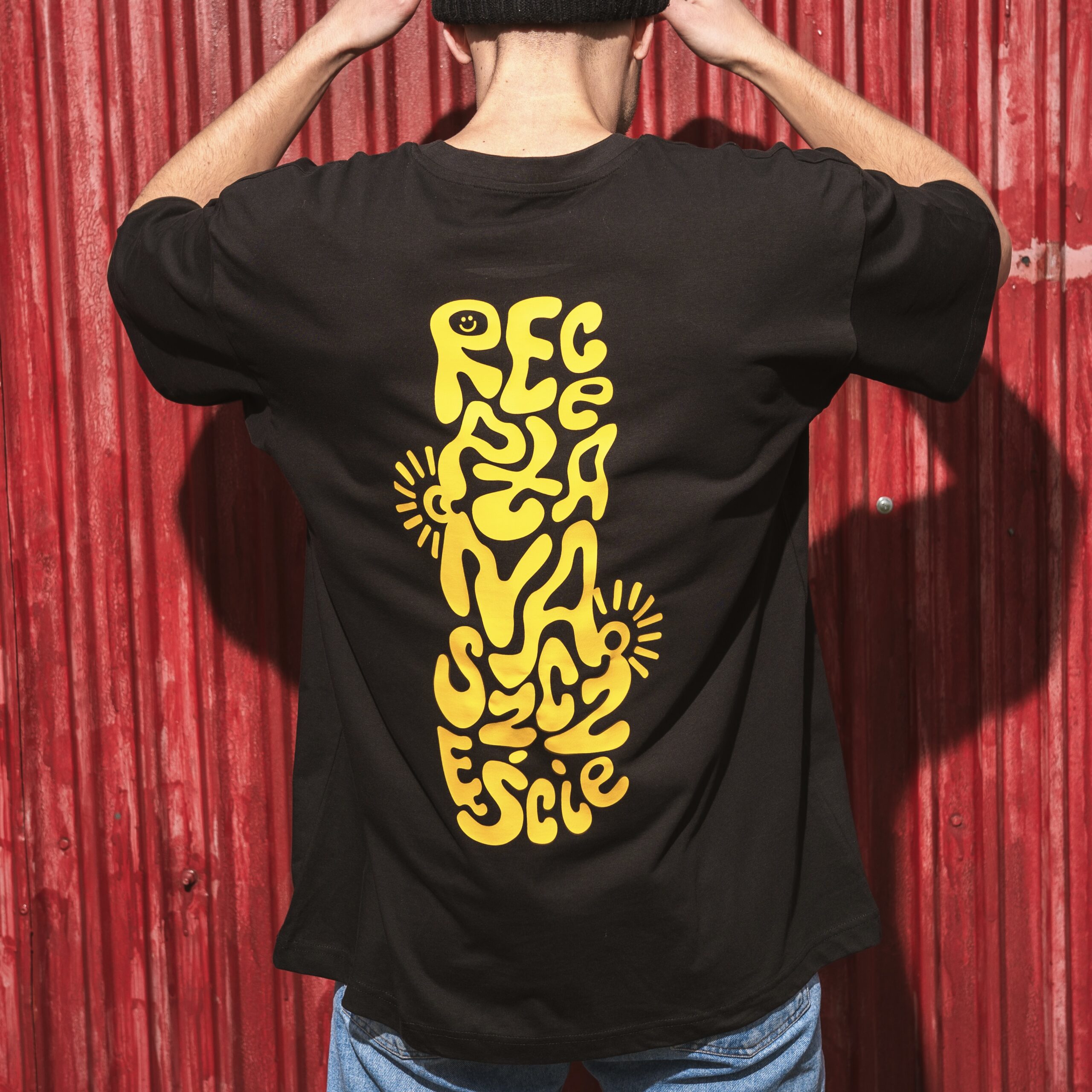 recepta na szczęście | t-shirt czarny